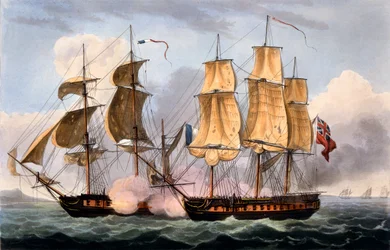 La cattura di La Confiante, 31 maggio 1798, da 